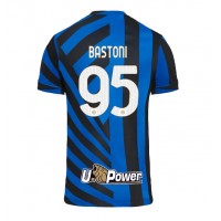 Maglia Calcio Inter Milan Alessandro Bastoni #95 Prima Divisa 2024-25 Manica Corta